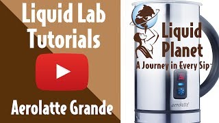 Liquid Lab  Aerolatte Grande Milk Frother [upl. by Jill]