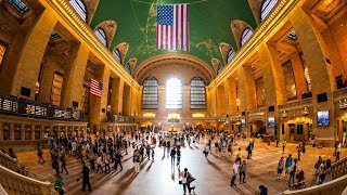 Walking Tour of Grand Central Terminal — New York City 【4K】🇺🇸 [upl. by Mercado475]