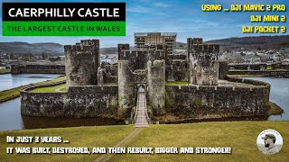 Caerphilly Castle  The Largest in Wales 2nd in Britain [upl. by Jecho]