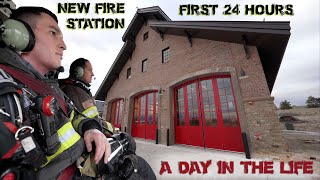 First 24 Hours in a New Fire Station  A Day in the Life [upl. by Norrie460]