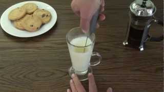 Aerolatte  The Original Steam Free Milk Frother [upl. by Ysus]