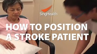 How To Position A Stroke Patient [upl. by Maggi]