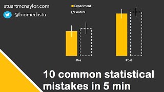 Ten Statistical Mistakes in 5 Min [upl. by Bruno546]